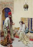 Arab or Arabic people and life. Orientalism oil paintings 573 unknow artist